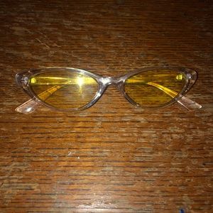 Yellow glasses